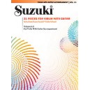 Suzuki 21 pièces pour violon et guitare